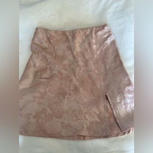 Princess Polly Silk Mini Skirt